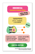 INDONESIA Sumatra Asman Gayo | LIMITED EDITION