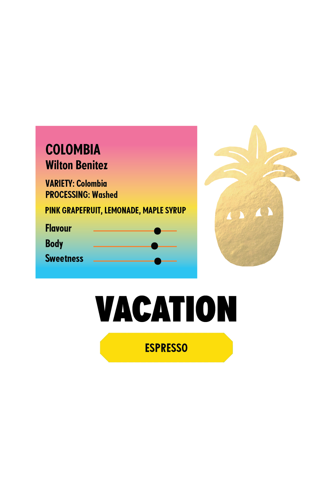 COLOMBIA Wilton Benitez ESPRESSO