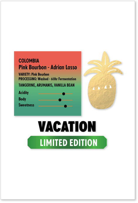 COLOMBIA Pink Bourbon - Adrian Lasso | LIMITED EDITION