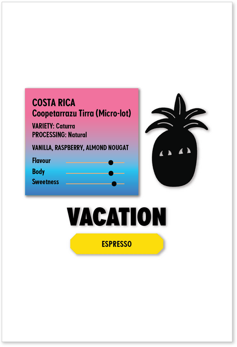 COSTA RICA Coopetarrazu Tirra ESPRESSO