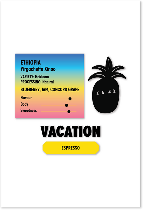 ETHIOPIA Yirgacheffe Xinoo ESPRESSO