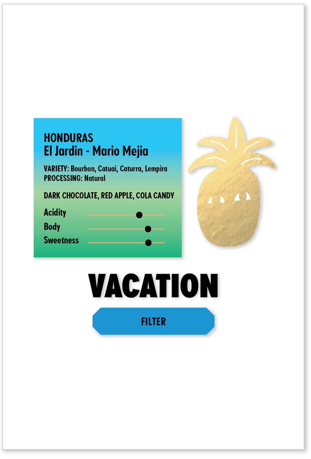 HONDURAS El Jardin - Mario Mejia FILTER