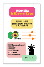 INDONESIA Bali Kintamani Karana ESPRESSO