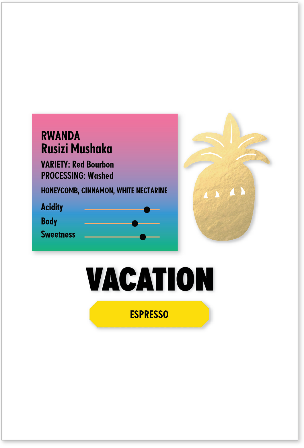 RWANDA Rusizi Mushaka ESPRESSO
