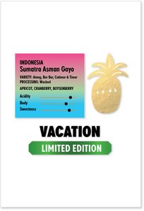 INDONESIA Sumatra Asman Gayo | LIMITED EDITION